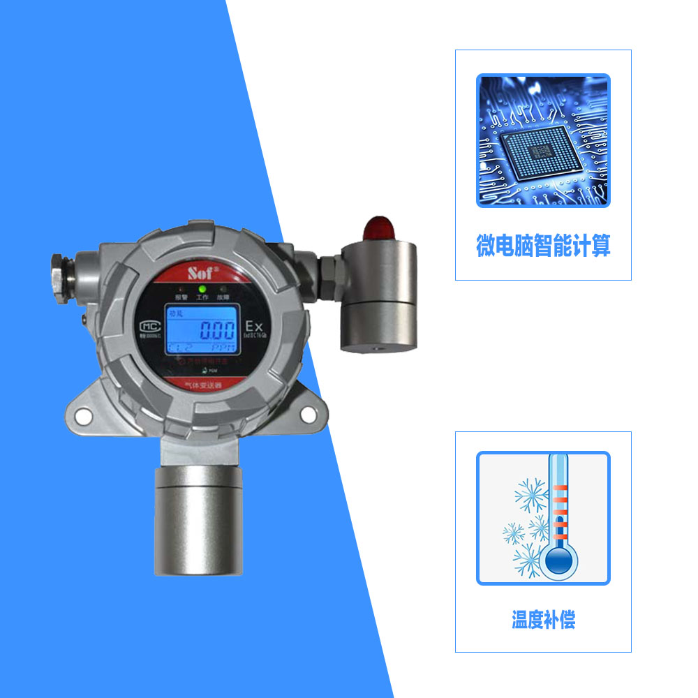 索富通GT-9801TC-NO2二氧化氮?dú)怏w探測(cè)器(圖3)